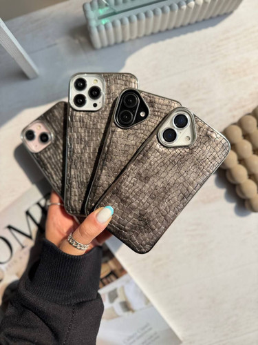 قاب کروکو کلاسیک ،چرمی،دکمه ها نرم ،محافظت کامل از گوشی