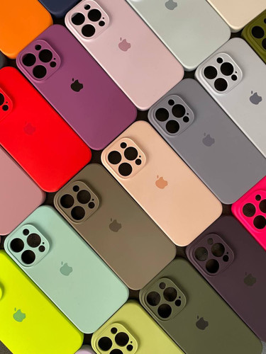 قاب سیلیکون اورجینال ،داخل مخملی،پاک کنی cnc لوگو،