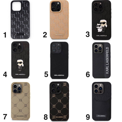 قاب کارل لاگرفلد چرمی