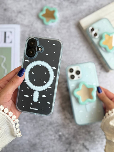 قاب ابری مگ سیف دار پاپ سوکت دار ستاره