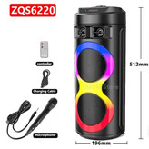 اسپیکر بلوتوثی قابل حمل مدل ZQS-6220