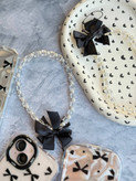 قاب cute bow tie با آویز ،اورجینال