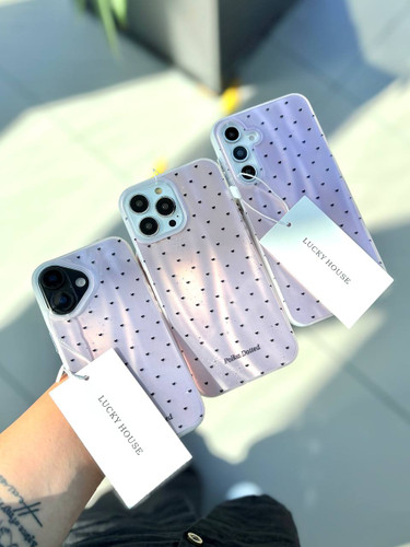 قاب imd طرح قلب ریز مشکی