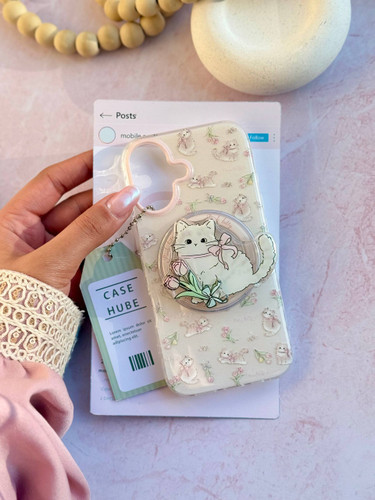 قاب گربه بازیگوش،زمینه قاب شاینی،پاپ سوکت دار