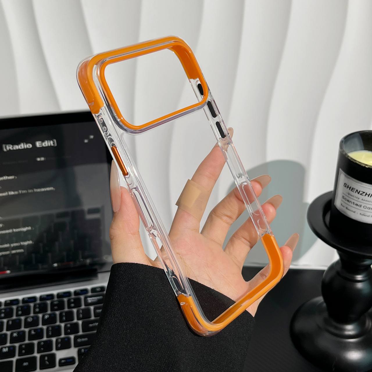 قاب بامپری شفاف، تلفیقی از ظرافت و محافظت