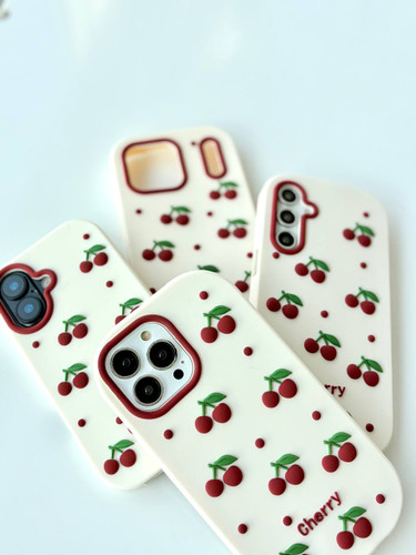 قاب سیلیکونی چری ،کیفیت عالی، پاکنی