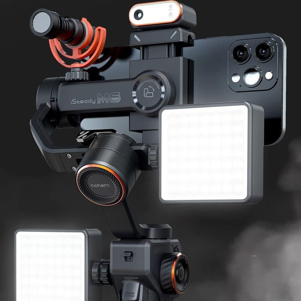 گیمبال هوشمند HOHEM مدل M6 HOHEM Smart Gimbal Model M6