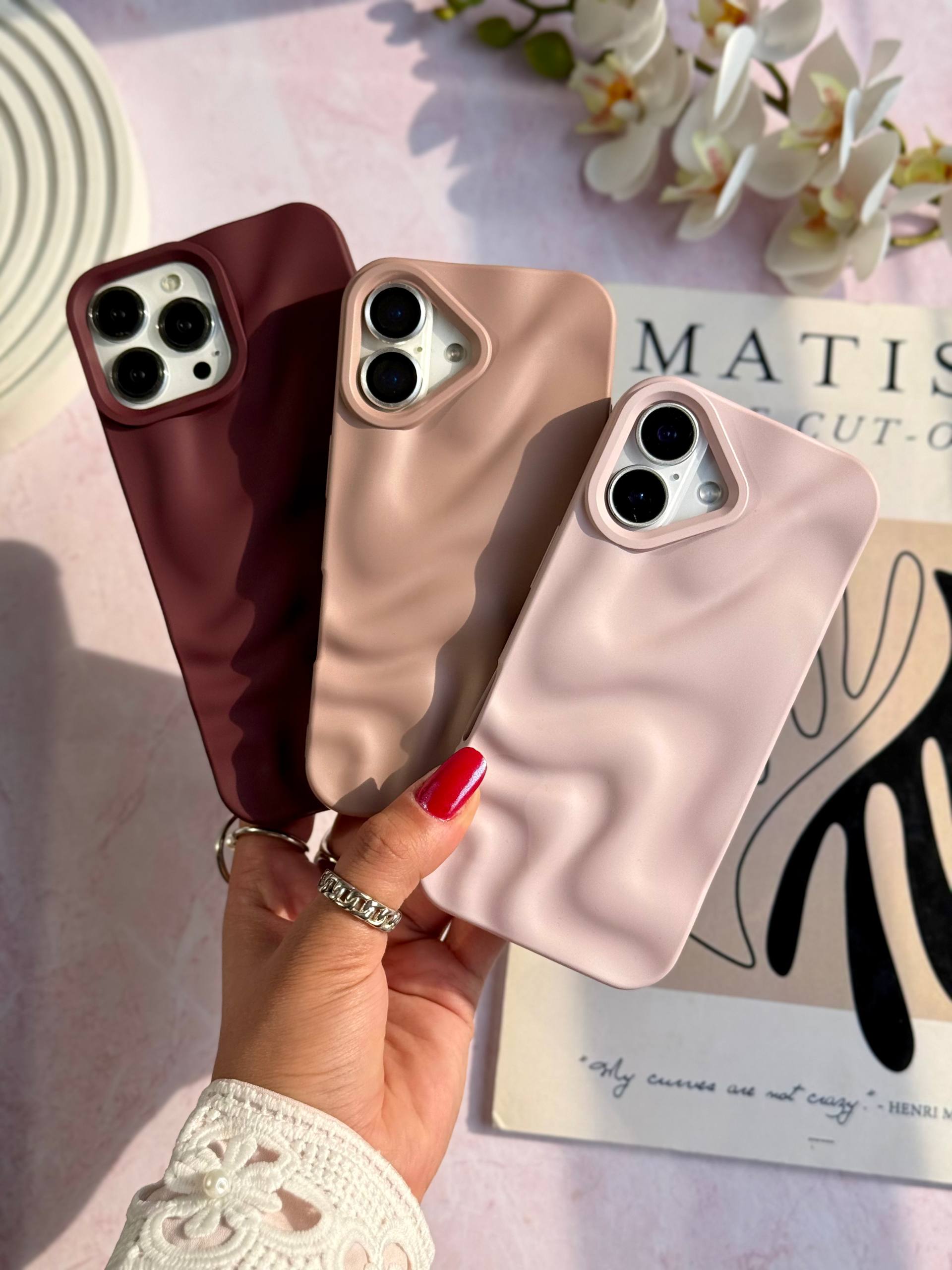 Matte waves قاب پاستیلی