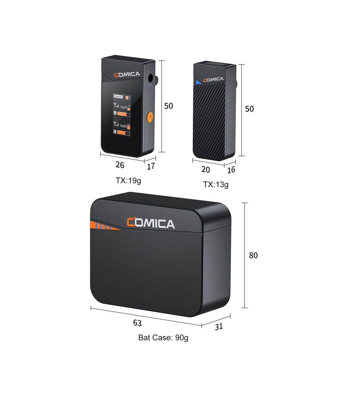 میکروفون بیسیم کامیکا مدل Comica Vimo C2