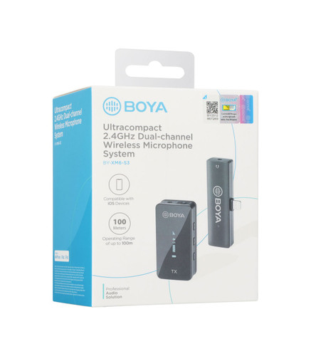 میکروفن بیسیم بویا مدل BOYA BY-XM6-S3