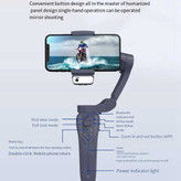 گیمبال موبایل مدل 3AXIS FOLDABLE F12
