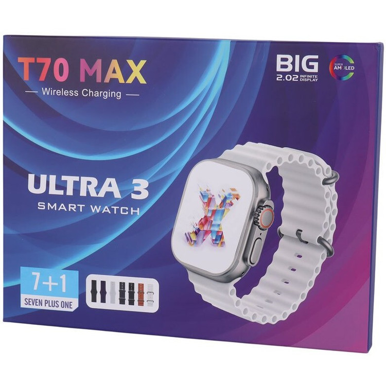 ساعت هوشمند T70 MAX ULTRA3