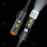 کابل Type-C به Type-C چندکاره بیوا Biva C-38 4 in 1 Multifunction Data Cable طول 1.2 متر توان 60 وات