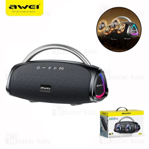 اسپیکر بلوتوث اوی Awei KA39 توان 100 وات رم و فلش خور