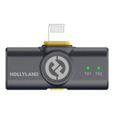 میکروفون یقه ای بی سیم Hollyland LARK M2 DUO 2 Person Wireless Combo Microphone