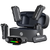 میکروفون یقه ای بی سیم Hollyland LARK MAX 2 Combo 4-Person Wireless Microphone