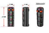 اسپیکر بلوتوثی قابل حمل زد کیو اس zqs-6301 سه ساب