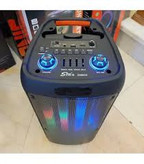 اسپیکر چمدانی ZQS-8232 بلوتوثی، رقص نور و میکروفون بیسیم