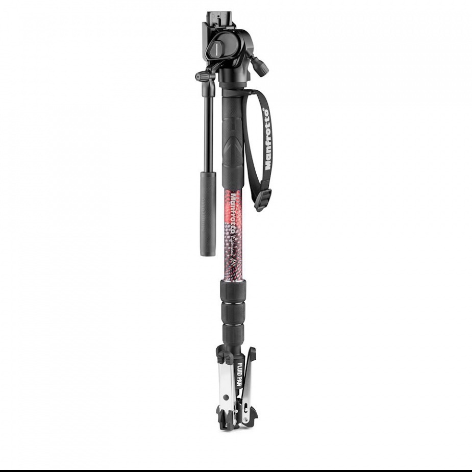 تک پایه آلومینیومی منفروتو Manfrotto Element MII Video Kit Aluminium Fluid Monopod