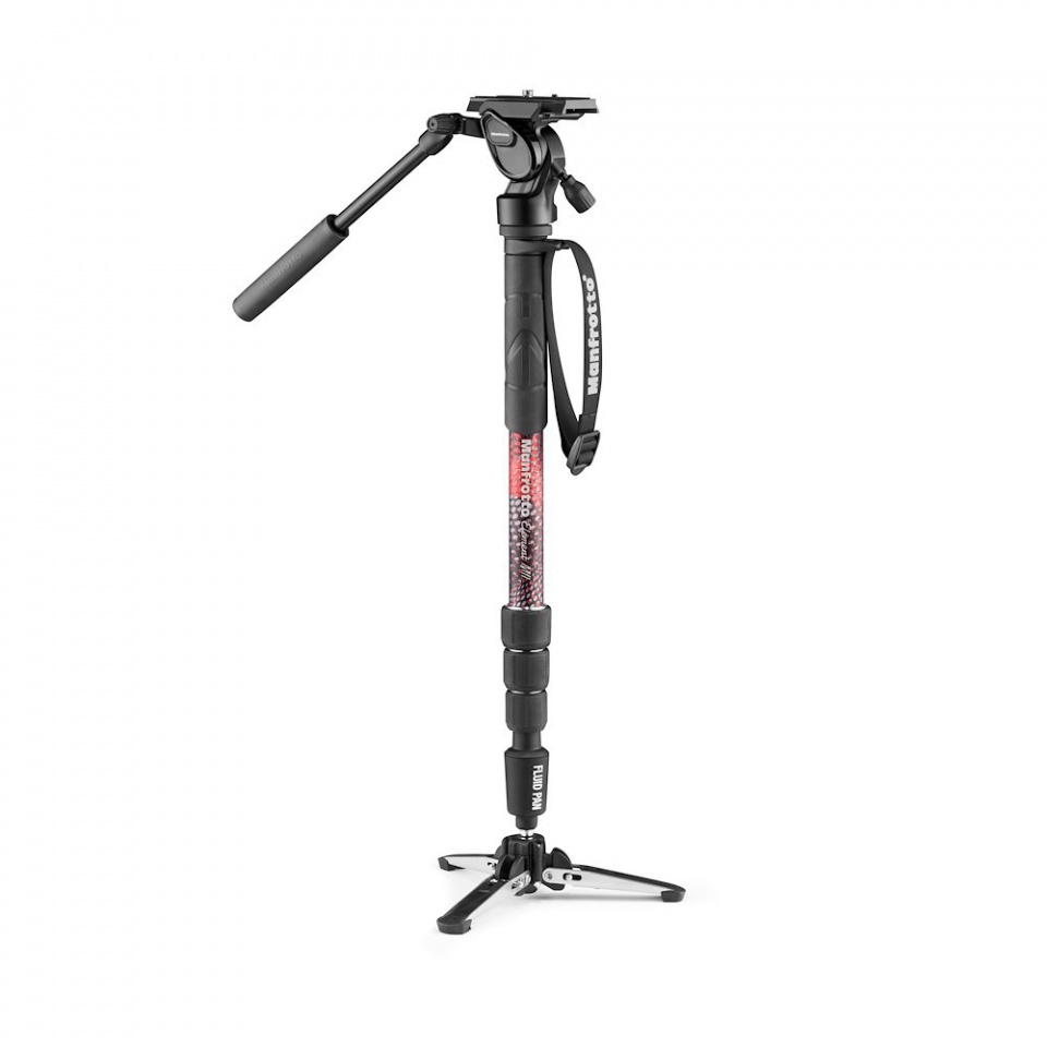 تک پایه آلومینیومی منفروتو Manfrotto Element MII Video Kit Aluminium Fluid Monopod