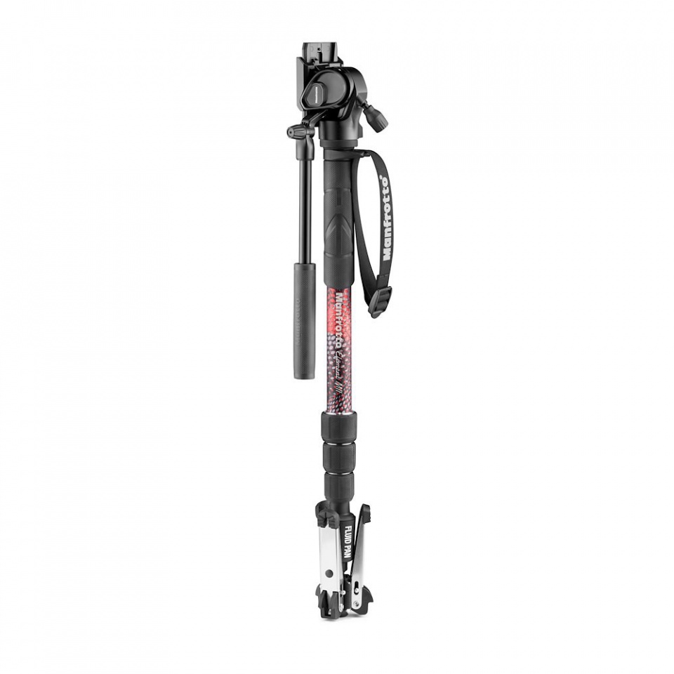 تک پایه آلومینیومی منفروتو Manfrotto Element MII Video Kit Aluminium Fluid Monopod