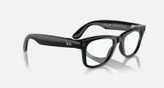 عینک هوشمند ری بن متا RAY-BAN | META Wayfarer Shiny Black – Clear Size 53