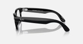 عینک هوشمند ری بن متا RAY-BAN | META Wayfarer Shiny Black – Clear Size 53