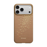 قاب آیفون ۱۷ پرو مکس PITAKA Ultra Slim Golden Glint