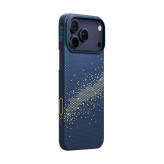 قاب آیفون 17 پرو مکس PITAKA Ultra Slim Moment · MILKY WAY GALAXY (PitaTap)