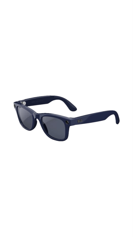 عینک هوشمند ری‌بن متا ویفرر نسل ۲ | Ray-Ban Meta Wayfarer Gen 2 Shiny Cosmic Blue Clear to Sapphire Transitions®