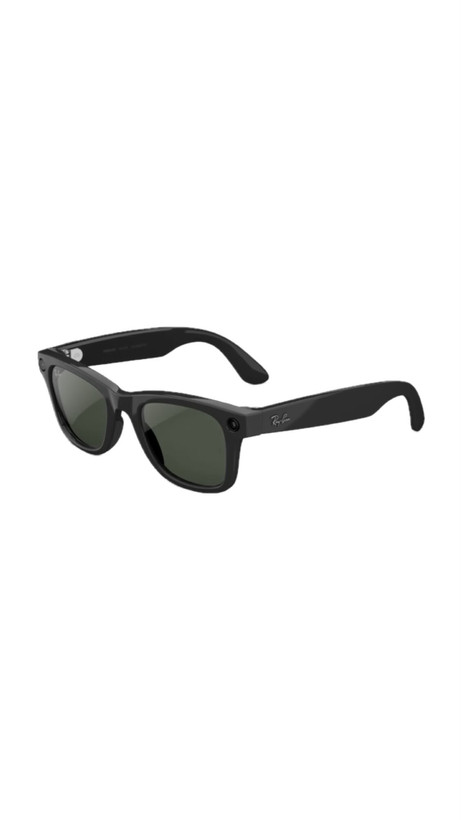 عینک هوشمند ری‌بن متا ویفرر نسل ۲ | Ray-Ban Meta Wayfarer Gen 2 Shiny Black Clear to Green Transitions®