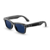 عینک هوشمند ریبن متا ویفرر نسل ۲ | Ray-Ban Meta Wayfarer Gen 2 Shiny Transparent Grey Sapphire Transitions