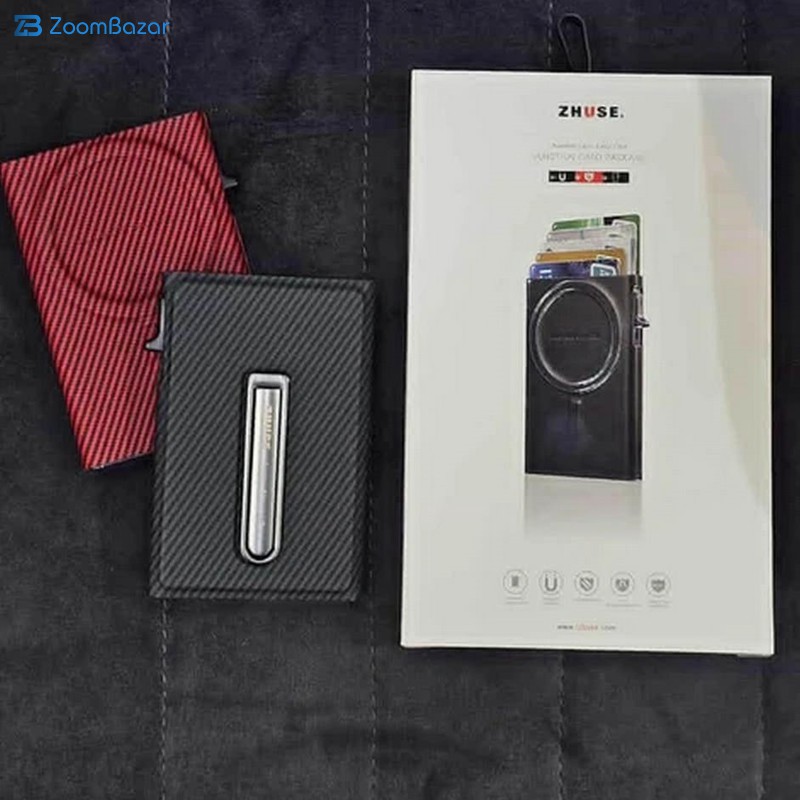 جاکاراتی  کربن پایه دار zhues Zhuse Automatically Eject Card Function Carbon