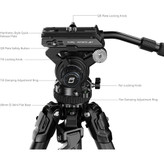 سه پایه اسمال ریگ SmallRig x Potato Jet TRIBEX Hydraulic Carbon Fiber Tripod