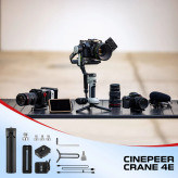 گیمبال دوربین ژیون Zhiyun Cinepeer Crane 4E 3-Axis Handheld Gimbal Stabilizer