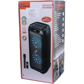 اسپیکر چمدانی بلوتوثی سینگ ای ZQS10223 + میکروفون و ریموت کنترل