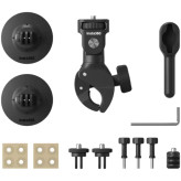 کیت موتورسواری دوربین اینستا 360 مدل Insta360 X5Insta360 X5 360 Degree Action Camera with 8K + insta360 motorcycle accessories bundle + sandisk microSD 128/200 kit