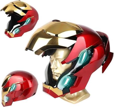ماسک آیرون من فک باز شوironman mask mechahead mh-001