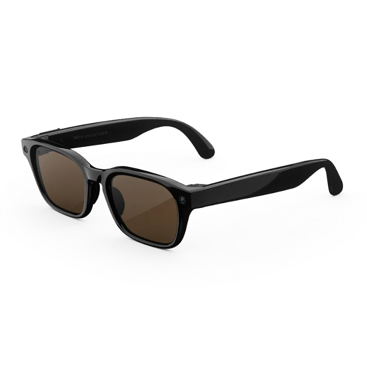 Meta Adventurer Classic Black Brown | عینک هوشمند متا ادونچر مشکی کلاسیک با لنز قهوه‌ای