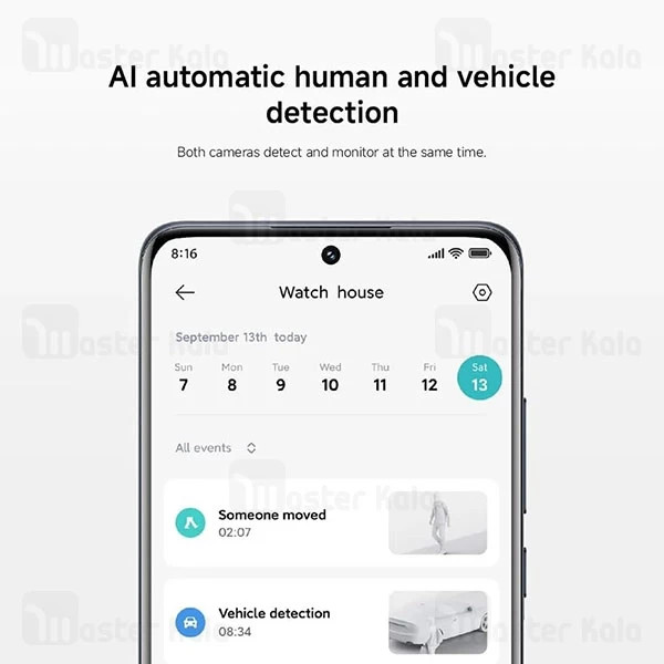 دوربین نظارتی هوشمند شیائومی Xiaomi CW500 Dual Outdoor Camera MJSXJ08HL