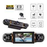 دوربین ثبت وقایع خودرو 4لنز m99 pro dash cam