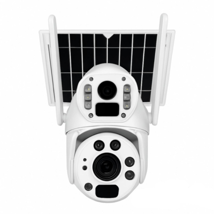 دوربین مداربسته سیمکارتی خورشیدی Solar SIM Card 20X Zoom PTZ IP66 Camera