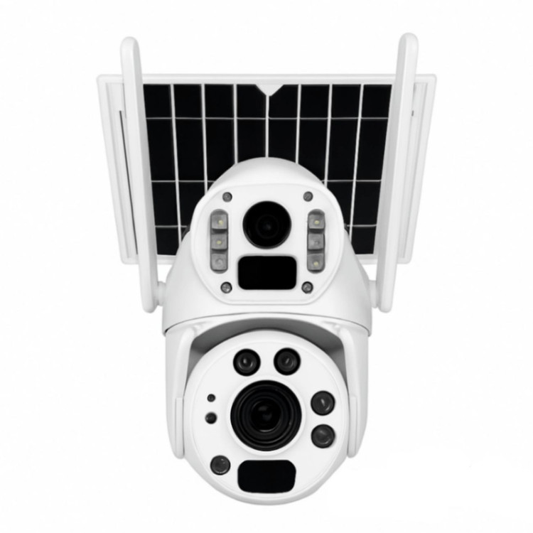 دوربین مداربسته سیمکارتی خورشیدی Solar SIM Card 20X Zoom PTZ IP66 Camera