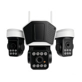 دوربین مداربسته سه لنز سیمکارتی اوکم Okam Pro TL3 Three-Lens 4G SIM Card Camera
