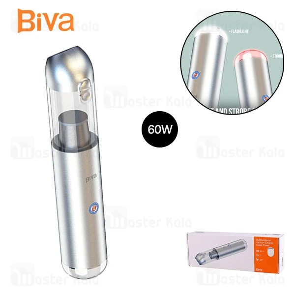 جارو شارژی ماشین بیوا Biva BVC-02 توان 60 وات