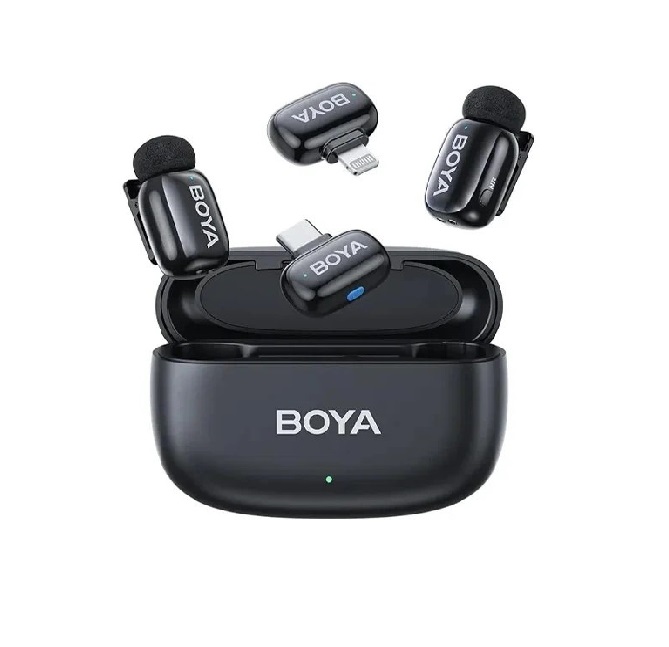میکروفون بی سیم بویا BOYA mini 2-01 Combo