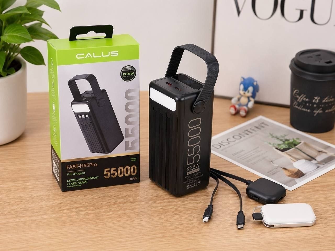 پاوربانک اورجینال CALUS FAST H55 PRO 55000