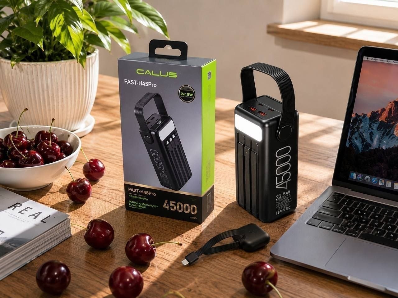 پاوربانک اورجینال CALUS FAST H45 PRO  45000