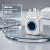 آداپتور Porodo Auto Release Smart Auto-Cutoft Charging Adapter