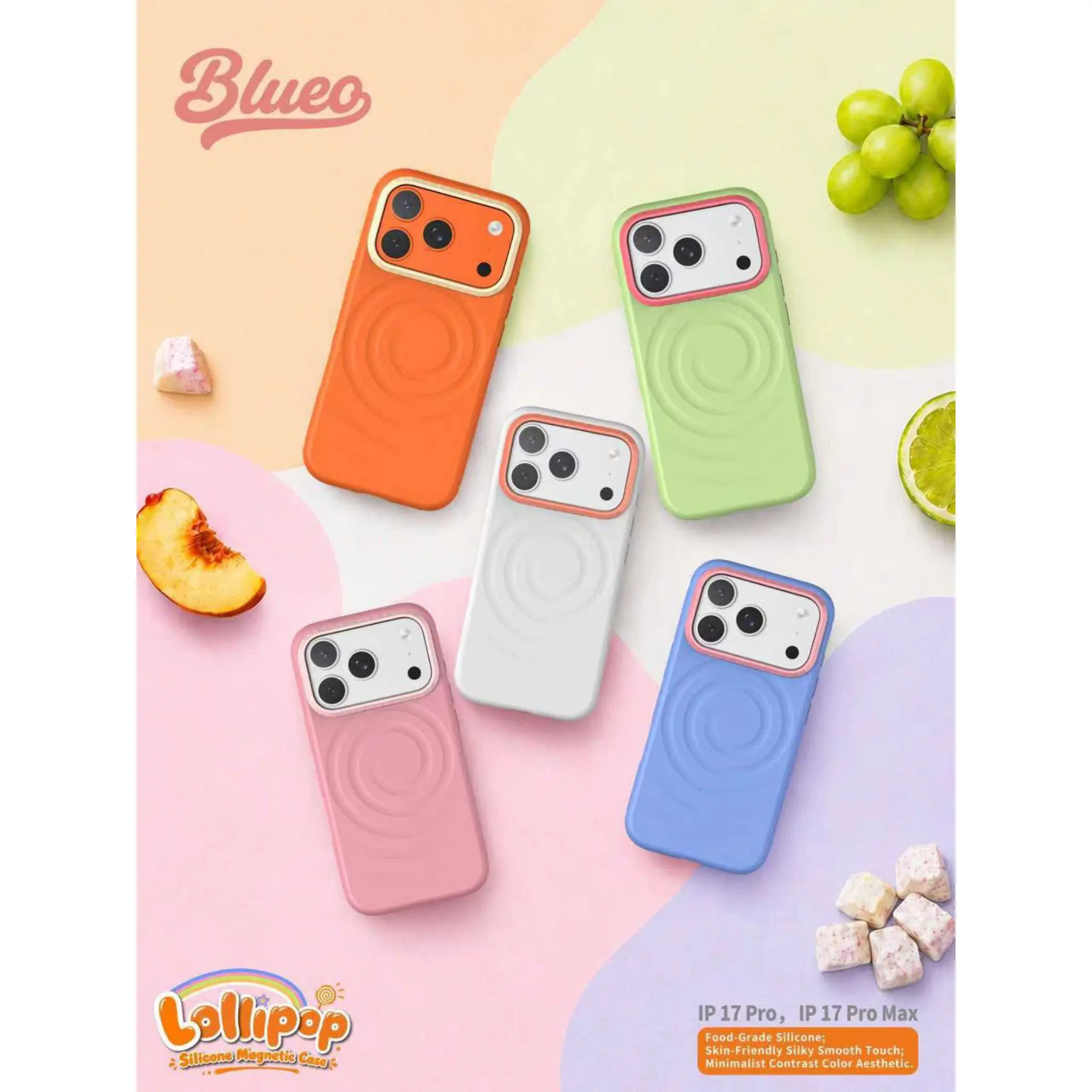 قاب بلو Blueo Lollipop Dorri Silicone Magnetic Case